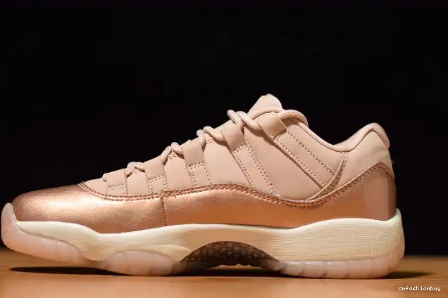 AH7860-105 11 Jordan Rose Gold Low Air GS 0613